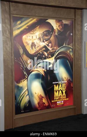 Los Angeles, CA, USA. 7 mai, 2015. Arrivées à l'affiche de film de Mad Max : FURY ROAD Premiere, TCL Chinese 6 cinémas (autrefois Grauman's), Los Angeles, CA, le 7 mai 2015. Crédit : Michael Germana/Everett Collection/Alamy Live News Banque D'Images