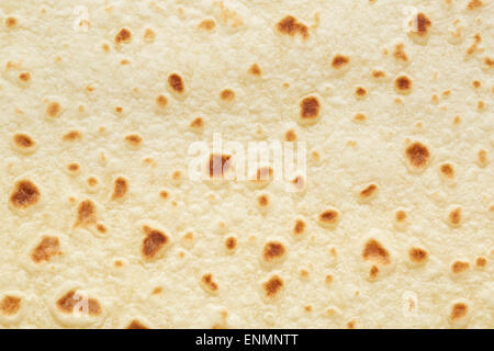 Piadina, tortilla italienne texture background Banque D'Images