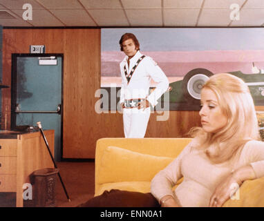 Evel Knievel, USA 1971, Regie : Marvin J. Chomsky, acteurs : George Hamilton, Sue Lyon Banque D'Images