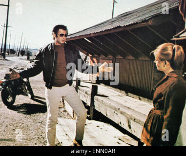 Evel Knievel, USA 1971, Regie : Marvin J. Chomsky, acteurs : George Hamilton, Sue Lyon Banque D'Images