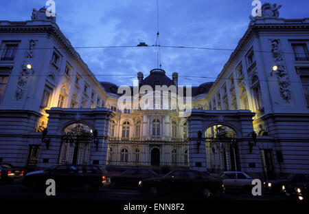 BEL, Belgique, Bruxelles, la Cour des comptes de Belgique à la Rue de la Regence. BEL, Belgien, Bruessel, der Belgische Rechnungs Banque D'Images