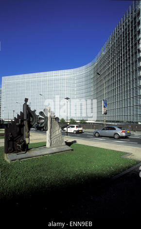 BEL, Belgique, Bruxelles, le bâtiment Berlaymont de la Commission européenne. BEL, Belgien, Bruessel, das Gebaeude Berlaymont der Banque D'Images