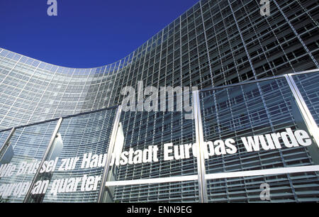 BEL, Belgique, Bruxelles, le bâtiment Berlaymont de la Commission européenne. BEL, Belgien, Bruessel, das Gebaeude Berlaymont der Banque D'Images