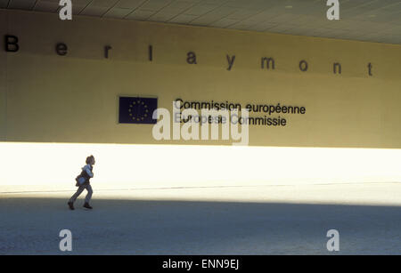 BEL, Belgique, Bruxelles, le bâtiment Berlaymont de la Commission européenne. BEL, Belgien, Bruessel, das Gebaeude Berlaymont der Banque D'Images