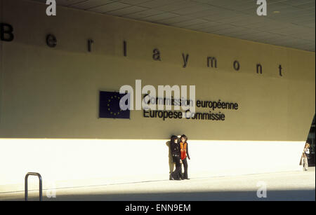 BEL, Belgique, Bruxelles, le bâtiment Berlaymont de la Commission européenne. BEL, Belgien, Bruessel, das Gebaeude Berlaymont der Banque D'Images