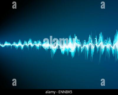 Résumé Contexte de l'onde sonore. EPS 10 Illustration de Vecteur