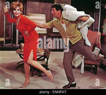 Qui a dormi dans mon lit ?, USA 1963, aka : Wer hat in meinem Bett geschlafen  ?, Regie : Daniel Mann, acteurs : Dean Martin Banque D'Images