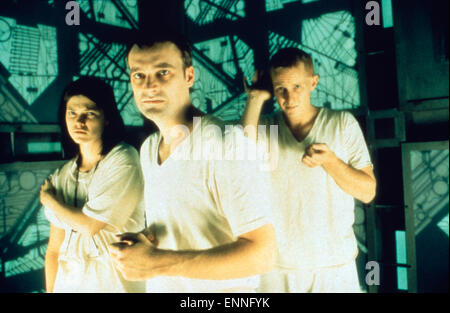 Cube, Kanada 1997, Regie : Vincenzo Natali, acteurs : Nicole de Boer, David Hewlett, Andrew Miller Banque D'Images