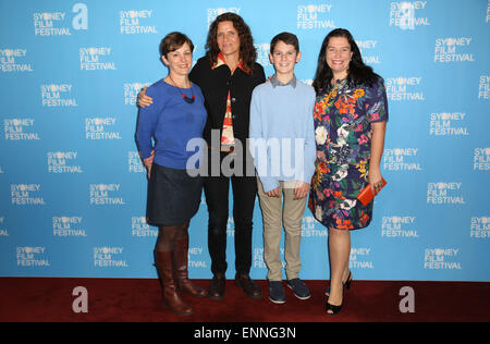 Sydney, Australie. 6 mai 2015. Lancement du 62e Festival du film de Sydney, sur la photo : 'Wide Open Sky' cast and crew. Banque D'Images