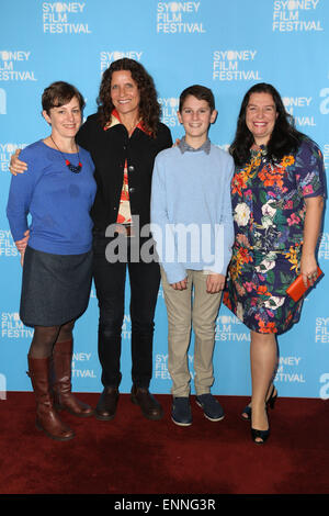 Sydney, Australie. 6 mai 2015. Lancement du 62e Festival du film de Sydney, sur la photo : 'Wide Open Sky' cast and crew. Banque D'Images