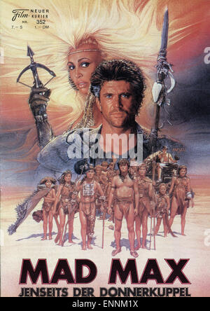 Mad Max Beyond Thunderdome, aka Mad Max - Jenseits der Donnerkuppel, 1985, George Miller, George Ogilvie, Mel Gibson ; Banque D'Images