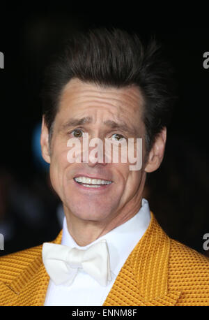 Dumb Et Dumber à - Los Angeles Premiere avec : Jim Carrey Où : Westwood, California, United States Quand : 04 Nov 2014 Banque D'Images