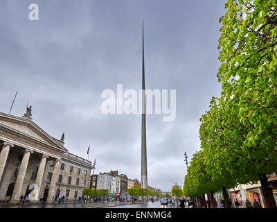 Le Spire de Dublin, vous pouvez également intitulé le Monument de lumière Banque D'Images