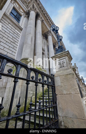 Le Château de Dublin sur Dame Street, Dublin, Irlande Banque D'Images