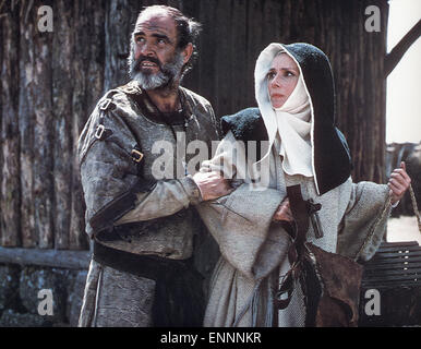 Robin et Marian, aka Robin und Marian, USA, 1976, Regie : Richard Lester, acteurs : Audrey Hepburn, Sean Connery Banque D'Images