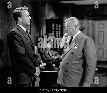 La grande gueule, alias Von Katzen und Katern, USA, 1950, Regie : Norman Krasna, acteurs : Van Johnson, Gene Lockhart Banque D'Images