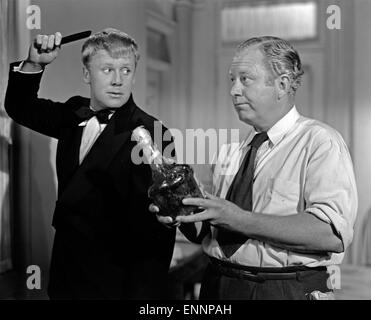 La grande gueule, alias Von Katzen und Katern, USA, 1950, Regie : Norman Krasna, acteurs : Van Johnson, Edgar Buchanan Banque D'Images