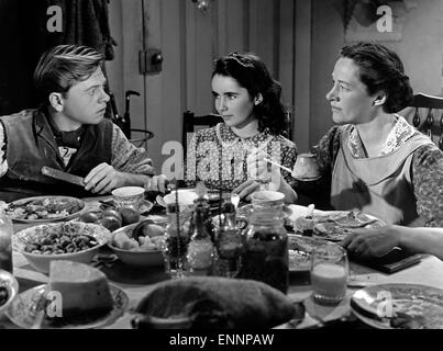 National Velvet, aka Kleines Mädchen, grosses Herz, USA, 1944, Regie : Clarence Brown, acteurs : Elizabeth Taylor, Mickey Rooney Banque D'Images