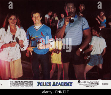 L'Académie de police, alias : Police Academy - Dümmer als die Polizei erlaubt, USA 1984, Regie : Hugh Wilson, acteurs : Kim Cattrall, St Banque D'Images