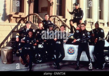 Police Academy 6 : ville assiégée, alias : Police Academy 6 - Widerstand zwecklos, USA 1989, Regie : Peter Bonerz, Truppe des 6. Te Banque D'Images