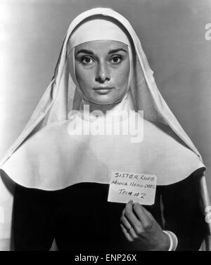 L'histoire de la nonne, USA, 1959 aka : Geschichte eines Nonne, Regie : Fred Zinnemann, acteurs : Audrey Hepburn Banque D'Images