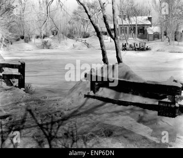 Winterlandschaft. Winter Wonderland. Banque D'Images