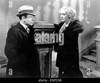 La clé de verre, alias : Der gläserne Schlüssel, USA 1935, Regie : Frank Tuttle, acteurs : George Raft, Rosalind Culli (Keith) Banque D'Images