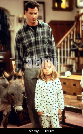 Full House, Sitcom, USA 1987 - 1995, 8 Staffel, acteurs : Mary Kate oder Ashley Olsen, Bob Saget Banque D'Images