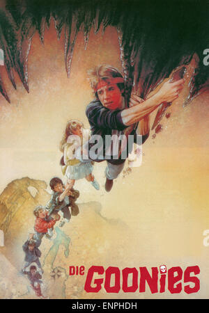 Les Goonies, aka : The Goonies, USA 1985, Regie : Richard Donner, Filmplakat Banque D'Images
