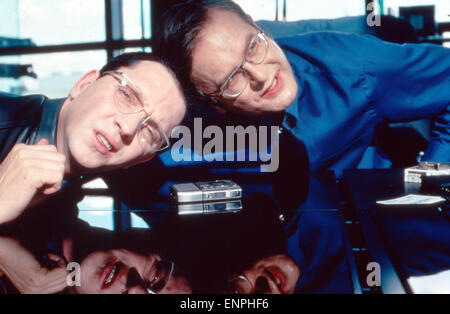 Late Show, Deutschland 1999, Regie : Helmut Dietl, acteurs : Olli Dittrich (liens) ; Harald Schmidt Banque D'Images