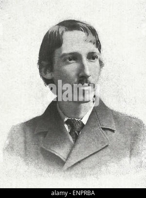 Robert Louis Stevenson, San Francisco, 1879 Banque D'Images