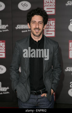 Assister à des célébrités première de Disney's 'Big Hero 6' au El Capitan Theatre. Avec : Adam Shapiro Où : Los Angeles, California, United States Quand : 05 Nov 2014 Banque D'Images