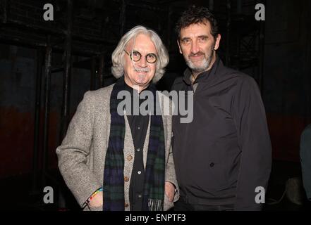 Les coulisses de la comédie musicale Le dernier bateau au Neil Simon Theatre. Avec : Billy Connolly,Jimmy Nail Où : New York, New York, United States Quand : 04 Nov 2014 Banque D'Images