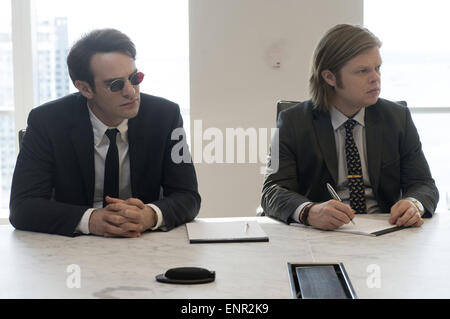 Le Marvel Daredevil, ou simplement Daredevil, est une série télévisée américaine créée pour le web par Drew Goddard, Netflix, basé sur le personnage Marvel Comics du même nom. Cette photo est pour un usage éditorial uniquement et est l'auteur de la société film et/ou le photographe attribué par le film ou la société de production et ne peut être reproduite que par des publications dans le cadre de la promotion du film ci-dessus. Un crédit obligatoire pour l'entreprise de film est nécessaire. Le photographe devrait également être portés lorsqu'il est connu. Banque D'Images