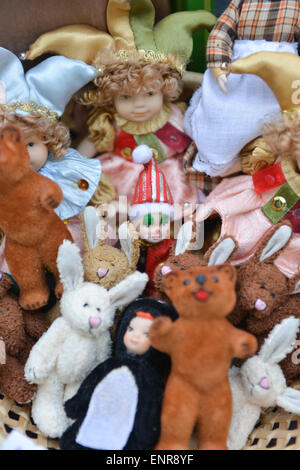 Covent Garden, Londres, Royaume-Uni. 10 mai 2015. L'assemblée peut Fayre et Festival de la Marionnette à Covent Garden, célèbre Mr Punch. Crédit : Matthieu Chattle/Alamy Live News Banque D'Images