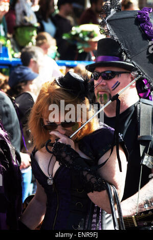 Jack le Festival vert dans Hastings, Royaume-Uni Banque D'Images