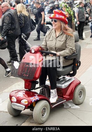 Femelle sur désactiver location Banque D'Images