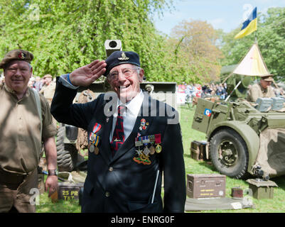 Londres, Royaume-Uni. 10 mai, 2015. Londres, St James's Park Westminster Uk 10/5/15 le jour de la victoire en 70e anniversaire Prixpics : Crédit/Alamy Live News Banque D'Images