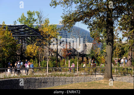 Grande serre,Zoo de Vincennes,parc zoologique de Paris,France Banque D'Images