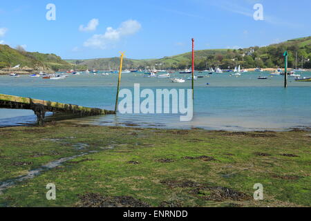 L'estuaire de Salcombe, South Hams, Devon, England, UK Banque D'Images