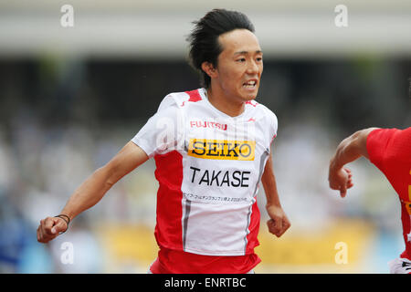 Kawasaki, le 100 m à Todoroki Stadium, Kanagawa, Japon. 10 mai, 2015. Kei Takase Athlétisme : Championnats du Monde de Golden Grand Prix Seiko Défi à Kawasaki, le 100 m à Todoroki Stadium, Kanagawa, Japon . Credit : Yusuke Nakanishi/AFLO SPORT/Alamy Live News Banque D'Images