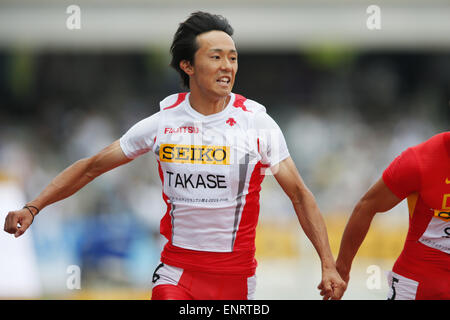 Kawasaki, le 100 m à Todoroki Stadium, Kanagawa, Japon. 10 mai, 2015. Kei Takase Athlétisme : Championnats du Monde de Golden Grand Prix Seiko Défi à Kawasaki, le 100 m à Todoroki Stadium, Kanagawa, Japon . Credit : Yusuke Nakanishi/AFLO SPORT/Alamy Live News Banque D'Images