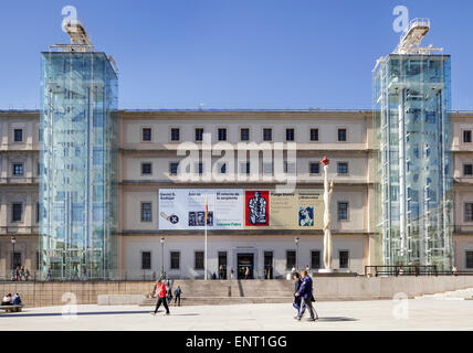 Musée Reina Sofia, Madrid, Espagne Banque D'Images