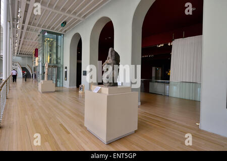 Vue de l'intérieur du Musée National d'Écosse à Édimbourg Banque D'Images