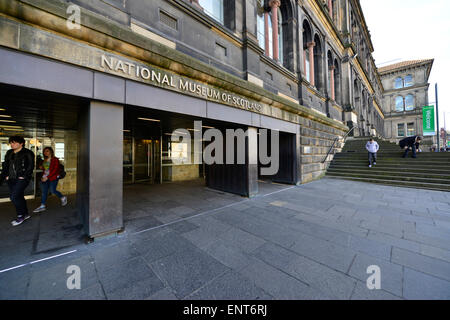 Vue extérieure du Musée National d'Écosse Banque D'Images