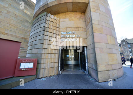 Vue extérieure du Musée National d'Écosse Banque D'Images