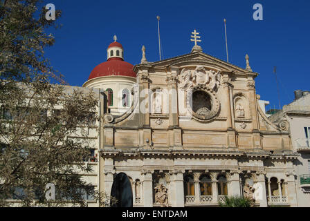 Église paroissiale de Jésus de Nazareth Malte Sliema Banque D'Images