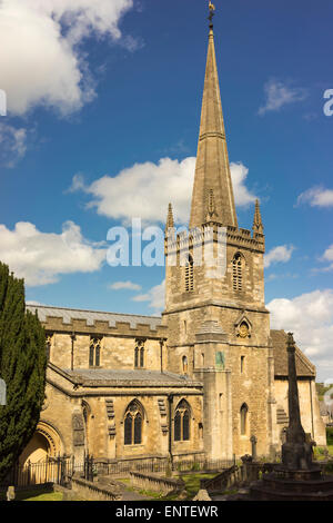 L'église Saint John's et la Via Crucix Frome, dans le Somerset, Angleterre Banque D'Images