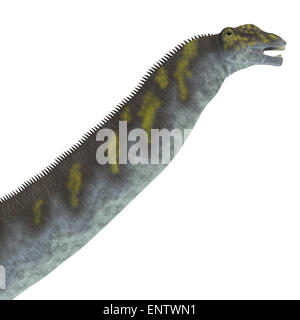 L'Argentinosaurus était un dinosaure herbivore qui vivait au Crétacé de l'Argentine, l'Amérique du Sud. Banque D'Images