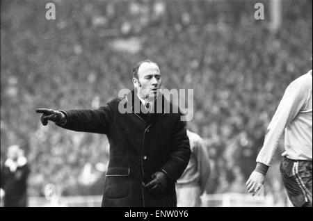 Norwich City FC Queens Park Rangers v Norwich City FC. 6e avril 1972. Banque D'Images